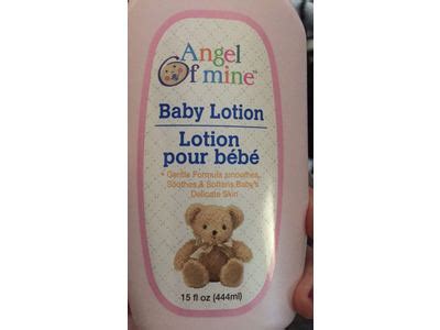 Angel of Mine Baby Lotion, 15 fl oz Ingredients and Reviews