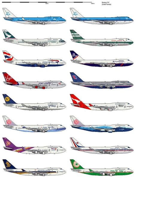 BOEING 747 AIRLINES 1 by darthpandanl on DeviantArt in 2020 | Boeing ...