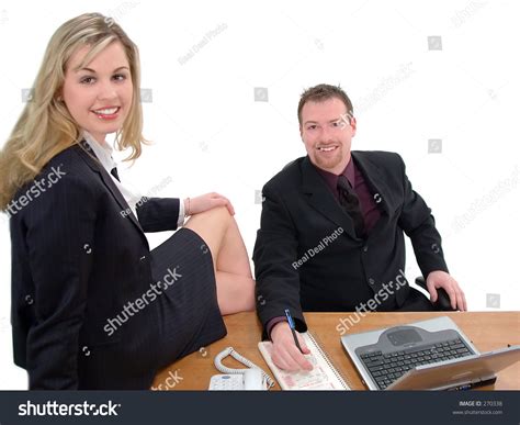 Coworkers Caught Compromising Position Office Isolated Stock Photo 270338 | Shutterstock