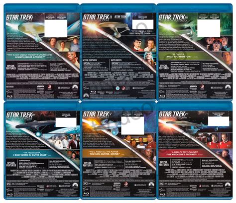 Star Trek Collection 1-6 (6-Pack) (Blu-ray) on BLU-RAY Movie