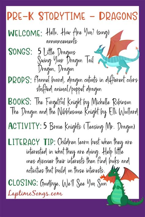 Dragon Storytime - Laptime Songs - Laptime Themes