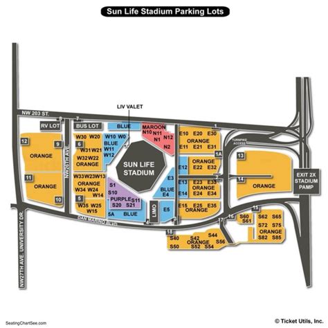 Hard Rock Stadium Seating Chart | Seating Charts & Tickets