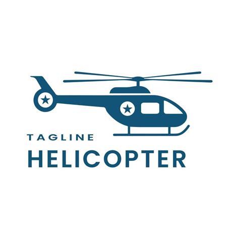 Helicopter logo design illustration 46332939 Vector Art at Vecteezy