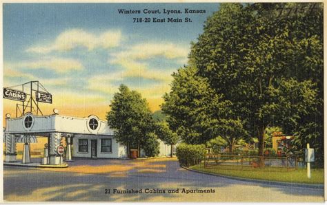 Winters Court, Lyons, Kansas, 718-20 East Main St. - Digital Commonwealth