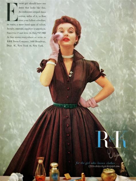 Vintage 1950s Dresses | 1950s Dress Style