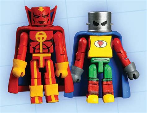 DC Minimates Series 5 Red Tornado Ma Hunkel Minifigure 2-Pack Diamond ...