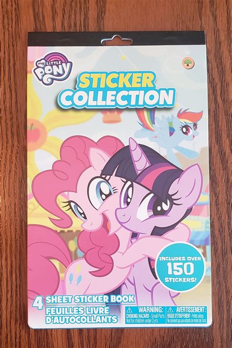 My Little Pony sheet sticker book Includes over 150 stickers | Etsy