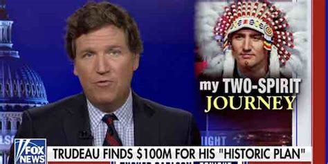 Tucker Carlson mocks Justin Trudeau for his 2SLGBTQI+ virtue signaling ...