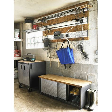 Gladiator Storage Bamboo Top Workbench & Reviews | Wayfair