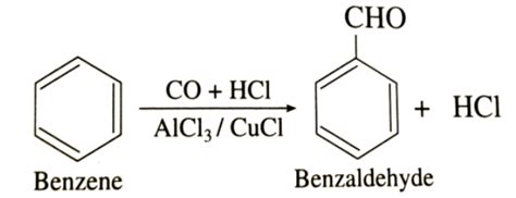 Convert benzene to benzaldehyde