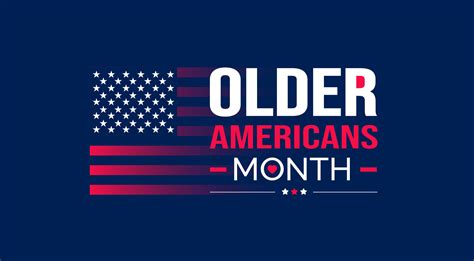 Older Americans Month background or banner design template celebrated in may 23095865 Vector Art ...