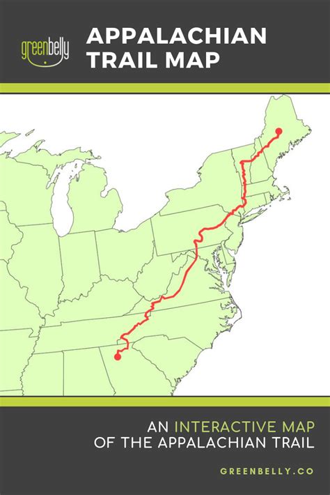 Appalachian Trail Map (Interactive) | State-By-State Breakdown 101