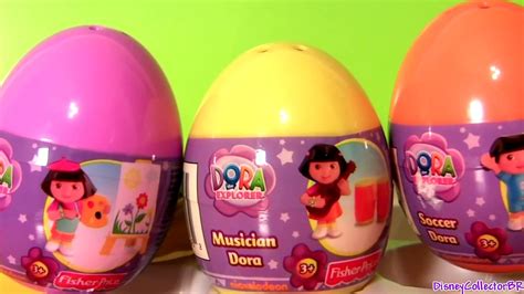 Dora Surprise Eggs Easter Huevos Nickelodeon Dora the Explorer Toys ...