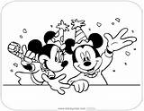 Mickey & Minnie Mouse Coloring Pages Printable PDF  Disneyclipscom sketch template