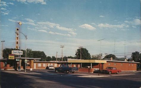 East Park Motel Burley, ID Postcard