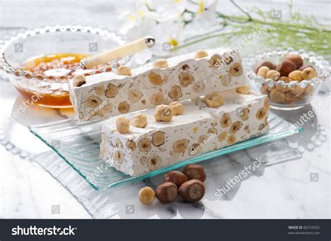 Nougat With Ingredients Stock Photo 66733552 : Shutterstock