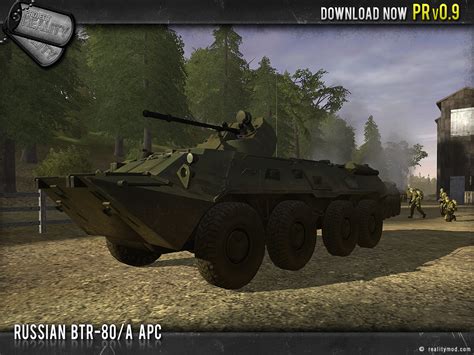 Russian BTR-80/A APC image - Project Reality: Battlefield 2 mod for ...