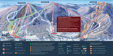 Mountain Creek Resort Trail Map | OnTheSnow