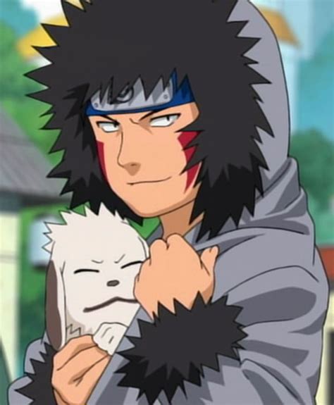 an anime character with black hair holding a white cat in his hands and ...