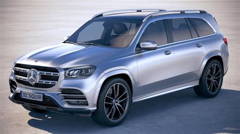 Mercedes-benz gls 2020 3D model - TurboSquid 1414209