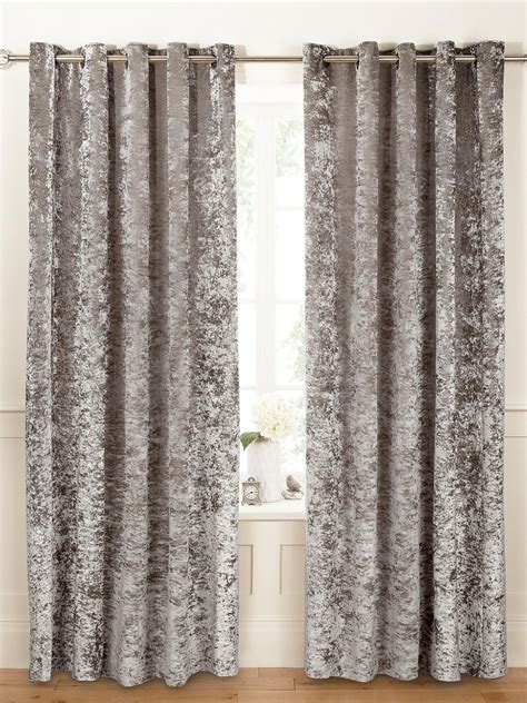 Luxury Crushed Velvet Eyelet Curtains | very.co.uk #BlueCurtains ...