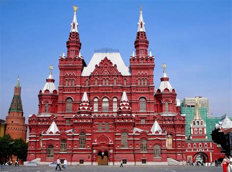 State Historical Museum in Red Square in Moscow, Russia - Encircle Photos