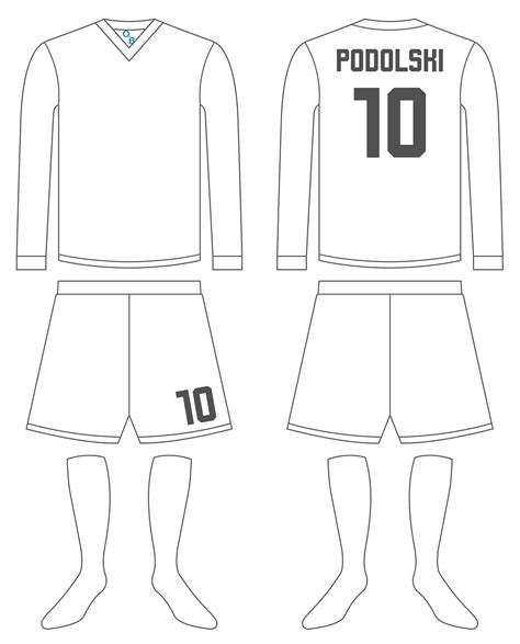 Soccer Kit Template 2 by TimeOBrien on deviantART | Soccer kits ...