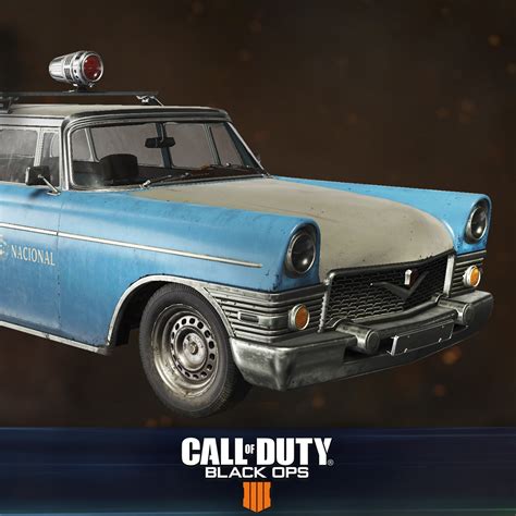 ArtStation - Call of Duty - Black Ops 4 - Police Car