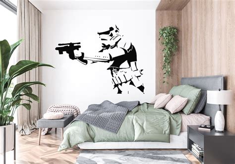 Star Wars Wall Decor Star Wars Wall Decal Star Wars Wall Sticker Jedi ...