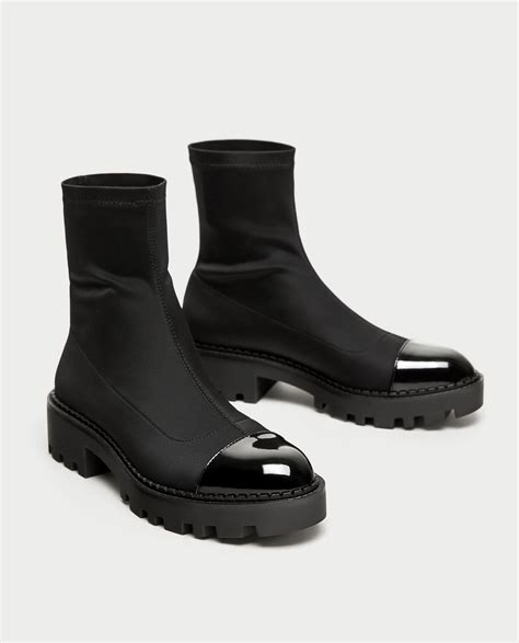 Women's Shoes | ZARA United States in 2020 | Sock ankle boots, Boots ...