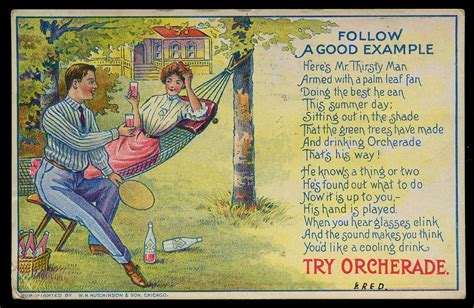 Try Orcherade, 1909 - Advertising Postcard | FOLLOW A GOOD E… | Flickr