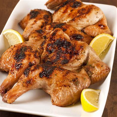 Grilled Cornish Hens