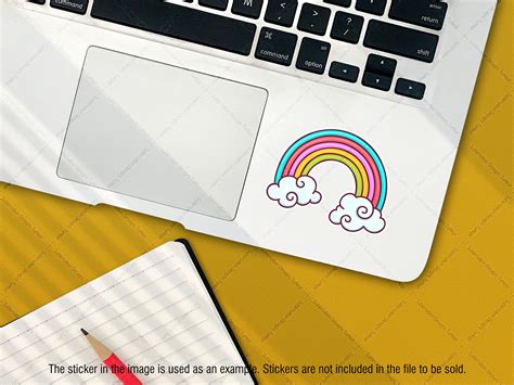 Sticker Mockup Laptop Psd Sticker Laptop Mock up Psd Laptop - Etsy