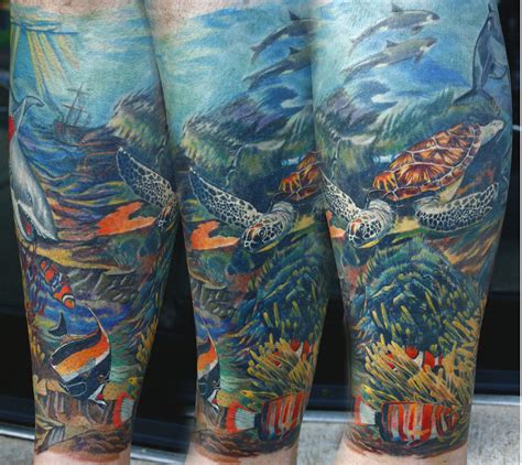 Underwater Tattoos - Inked Magazine | Underwater tattoo, Aquatic tattoo, Tattoo designs men