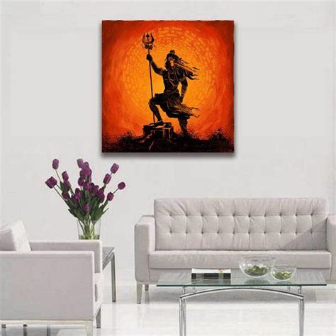 Om Namah Shivaya Shivratri 1 Panel Canvas Wall Art – canvasx.net