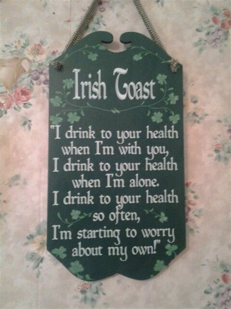 Irish Toast | Blessings, Kind Thoughts, and Prayers. | Pinterest