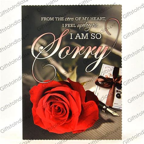 Heartfelt Apology Card | Sorry Greeting Cards