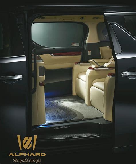 New Toyota Alphard Royal Lounge interior picture, image, photo