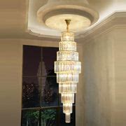 Berg 2-Story Modern Crystal Chandelier | Designs and Inspirations
