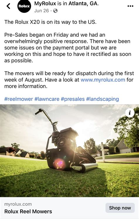 New Reel Mower Coming To The United States | Lawn Care Forum