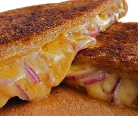 Delicious cheese and onion toastie : r/FoodPorn