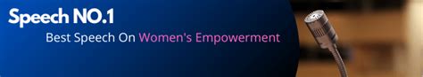 [PDF] 4 Women Empowerment Speech for Students in English - Startup Opinions