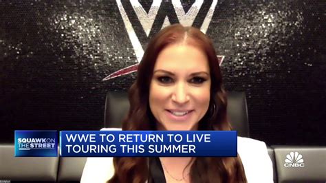 WWE's Stephanie McMahon on the return to live touring this summer