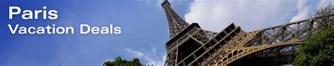 Paris Vacation Packages & Travel Deals