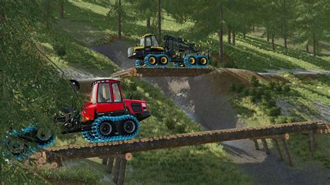 Forestry Bridge Pack v1.0 FS22 Mod | Farming Simulator 22 Mod