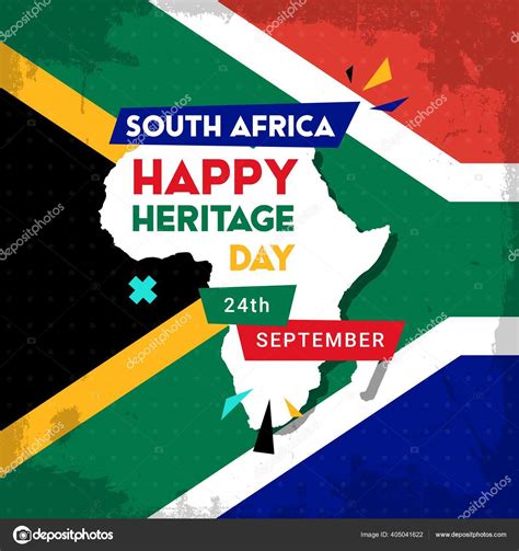 Happy South Africa Heritage Day - 24 September - square banner template ...