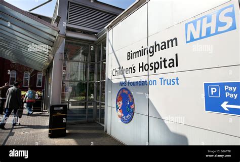 Birmingham Children's Hospital Stock Photo - Alamy