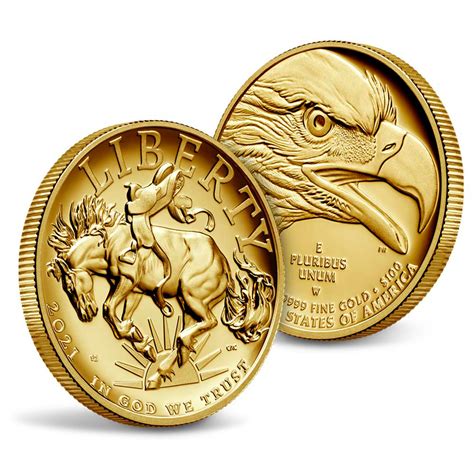 2021 W American Liberty Gold High Relief Proof 1 oz $100 in OGP [US-21 ...