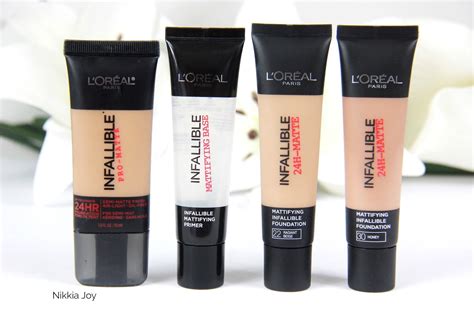 Nikkia Joy: L'Oreal Infallible Pro Matte/24H Matte Foundation Available In Australia!