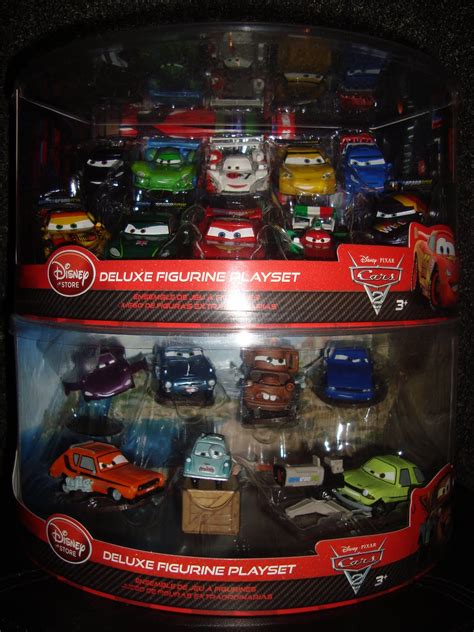 Disney Pixar Fanatics: Disney Store Exlclusive Cars 2 Deluxe PVC Sets